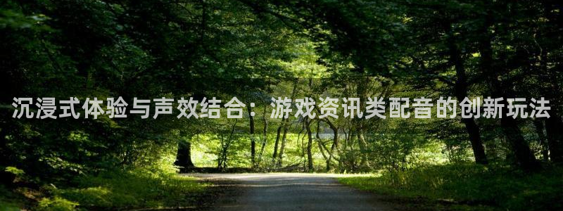 杜邦娱乐注册官方登录app：沉浸式体验与声效结合：游戏资讯类